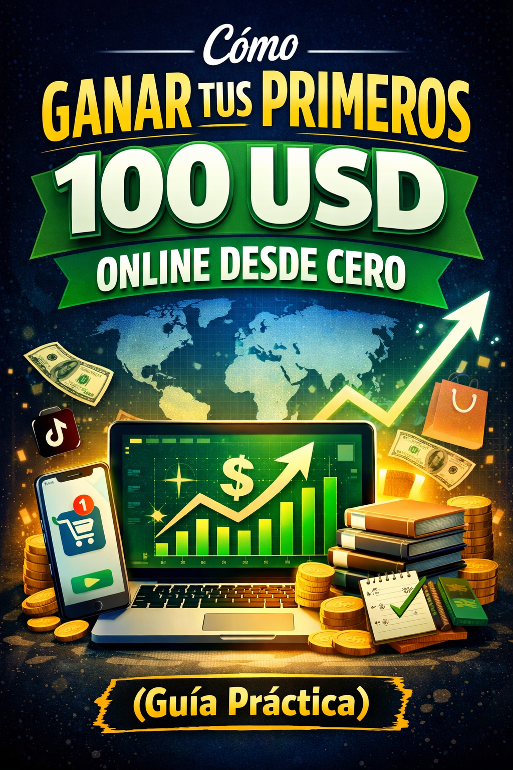 Cómo crear tus primeros 100 USD de manera online